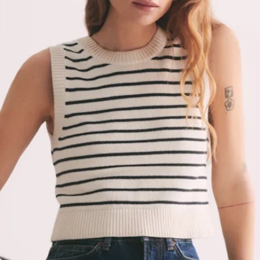 Reformation Romita Knit Tank Top Size Small